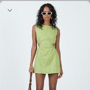 Mayzie Mini Dress Green